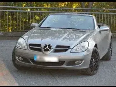 Gebraucht Mercedes SLK200 163 PS (119 kW) 2004 Silber Cabrio