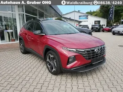 Gebraucht Hyundai Tucson Prime 136 PS (100 kW) 2021 Rot SUV