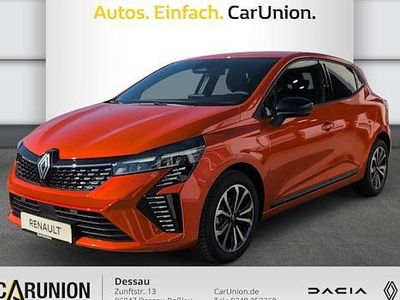 Neu Renault Clio V Techno 91 PS (66 kW) 2025 Valenciaorange metallic Limousine