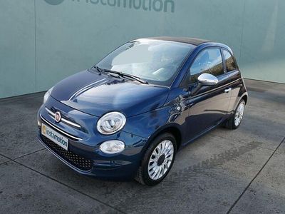 Gebraucht Fiat 500C Lounge 71 PS (52 kW) 2020 Blau Cabrio
