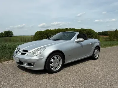 Gebraucht Mercedes SLK200 163 PS (119 kW) 2004 Silber Cabrio