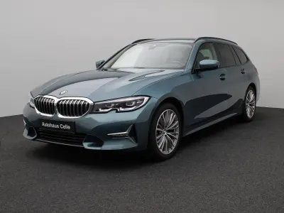 Gebraucht BMW 320 Luxury Line 190 PS (139 kW) 2021 Blau Kombi