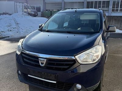 Blau Gebraucht 2012 Dacia Lodgy Lauréate Van / Kleinbus | 2.700 € (Superpreis)