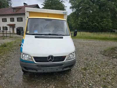 Gebraucht Mercedes Sprinter 129 PS (94 kW) 2003 Weiß