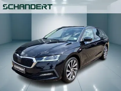 Gebraucht Skoda Octavia Tour 150 PS (110 kW) 2022 Schwarzmagic perleffekt Kombi