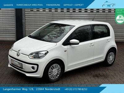 Gebraucht VW up! move up! 60 PS (44 kW) 2015 Weiß Kleinwagen
