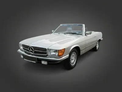 Gebraucht Mercedes SL380 218 PS (160 kW) 1985 Silber Cabrio