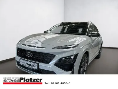 Gebraucht Hyundai Kona N Line 120 PS (88 kW) 2022 Grau SUV