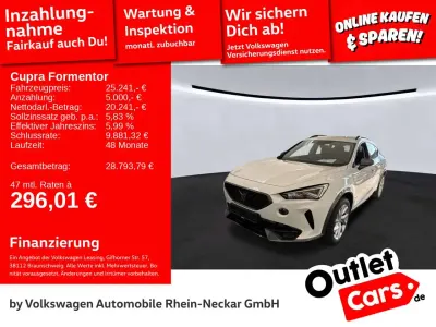 Gebraucht Cupra Formentor 150 PS (110 kW) 2023 Candy weiss SUV