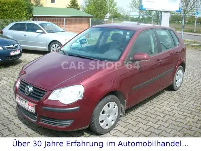 Gebraucht VW Polo Comfortline 80 PS (58 kW) 2007 Rot Kleinwagen