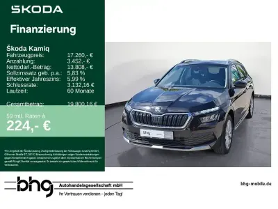 Gebraucht Skoda Kamiq Style 110 PS (80 kW) 2021 Schwarz SUV