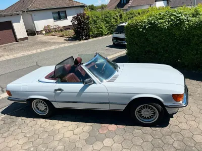 Gebraucht Mercedes SL300 179 PS (131 kW) 1986 Weiß Cabrio