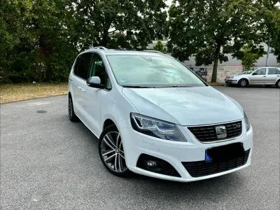 Gebraucht Seat Alhambra FR-Line 177 PS (130 kW) 2019 Weiß Van / Kleinbus