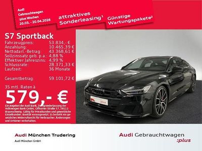 Gebraucht Audi S7 Ambiente 344 PS (253 kW) 2022 Mythosschwarz metallic Kleinwagen