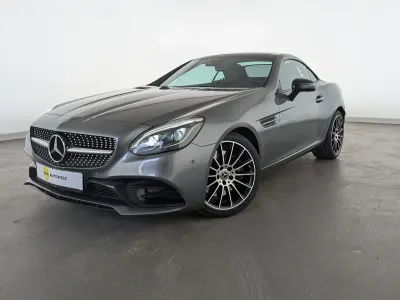 Brugt Mercedes SLC200 AMG line 184 HK (135 kW) 2018 Grå Cabriolet