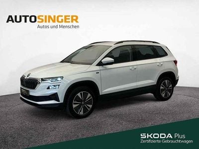 Gebraucht Skoda Karoq Selection 150 PS (110 kW) 2025 Weiß SUV