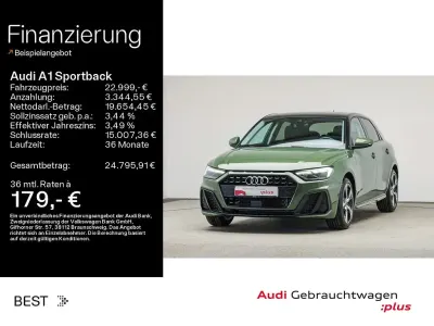 Usata Audi A1 Sportback S-Line 95 CV (69 kW) 2025 Verde Utilitaria