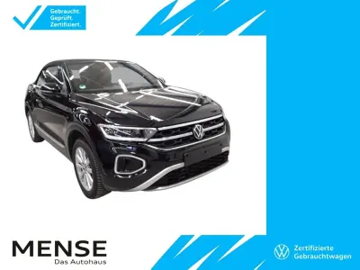 Gebraucht VW T-Roc Cabriolet Style 150 PS (110 kW) 2025 Schwarz Cabrio