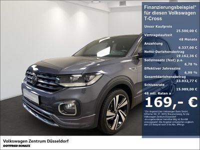 gebraucht VW T-Cross - 1.0 TSI DSG R-Line Navigation Life