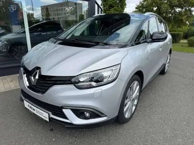 Gebraucht Renault Scénic IV LIMITED Deluxe 140 PS (102 kW) 2020 Grau d69 schwarz gne Van / Kleinbus