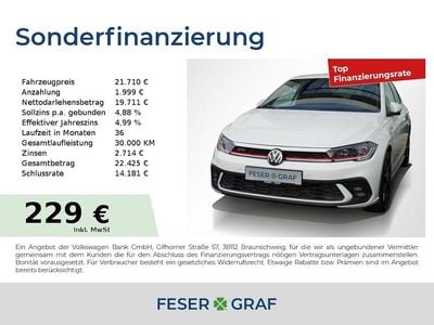 Gebraucht VW Polo GTI 207 PS (152 kW) 2022 Pure white Limousine