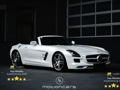 Gebraucht Mercedes SLS AMG AMG 571 PS (419 kW) 2012 Weiß Cabrio