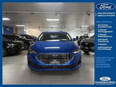 Neu Ford Focus Titanium X 125 PS (91 kW) 2026 Blau Limousine