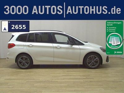 Gebraucht BMW 220 Gran Tourer Sport Line 192 PS (141 kW) 2020 Weiss Van / Kleinbus