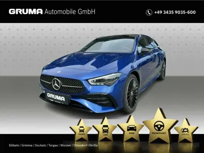 Gebraucht Mercedes CLA250e AMG 163 PS (119 kW) 2024 Lack spektralblau Coupé