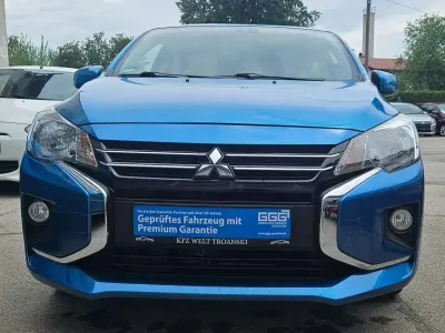 Gebraucht Mitsubishi Space Star Select 71 PS (52 kW) 2022 Atollblau (p) Kleinwagen