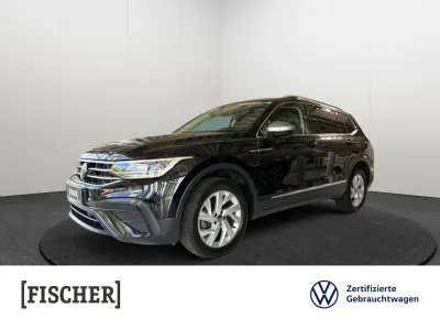Gebraucht VW Tiguan Allspace Life 150 PS (110 kW) 2022 Schwarz SUV