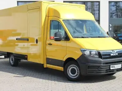 Używany MAN TGE 2021 Żółty Van