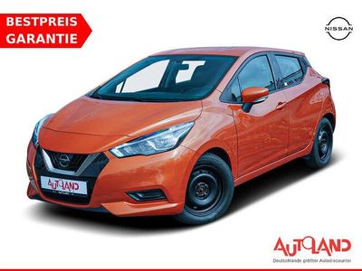 Gebraucht Nissan Micra Acenta 90 PS (66 kW) 2018 Orange Kleinwagen