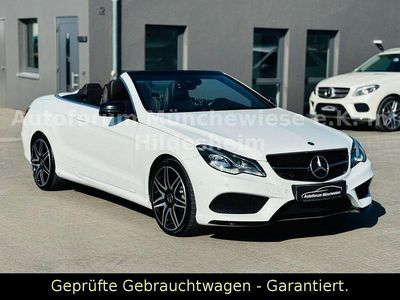 Gebraucht Mercedes E250 AMG line 211 PS (155 kW) 2016 Weiß Cabrio