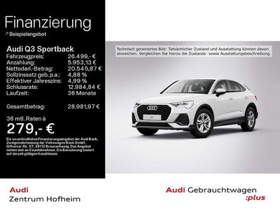Gebraucht Audi Q3 150 PS (110 kW) 2022 Ibisweiß SUV