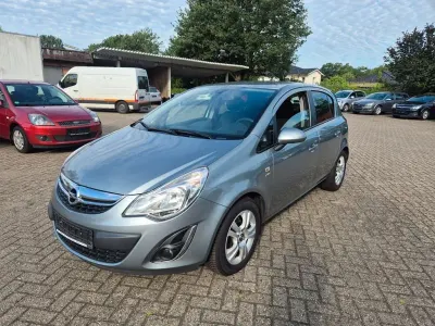 Gebraucht Opel Corsa Active 87 PS (63 kW) 2013 Silber Kleinwagen