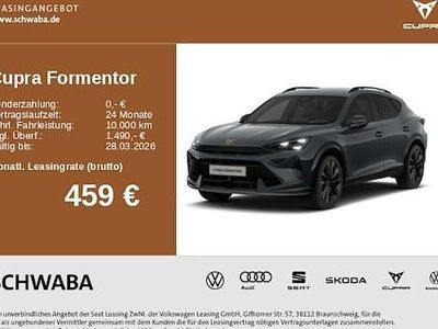 Neu Cupra Formentor VZ 333 PS (244 kW) 2026 Blau SUV