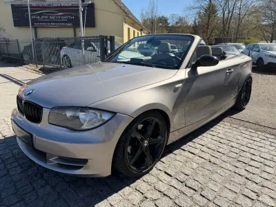 Gebraucht BMW 118 Cabriolet Sport Line 143 PS (105 kW) 2008 Silber Cabrio