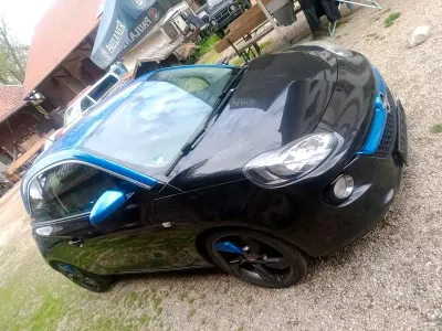 Gebraucht Opel Adam 101 PS (74 kW) 2016 Schwarz Kleinwagen