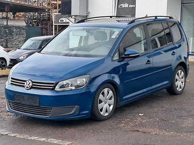 Gebraucht VW Touran Comfortline 140 PS (102 kW) 2012 Blau Van / Kleinbus