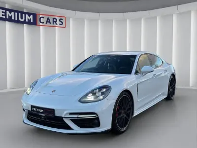 Gebraucht Porsche Panamera Turbo Sport 549 PS (403 kW) 2017 Pure white/weiss Kleinwagen