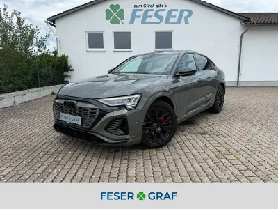 Gebraucht Audi Q8 e-tron S-Line 300 kW (408 PS) 2023 Grau SUV