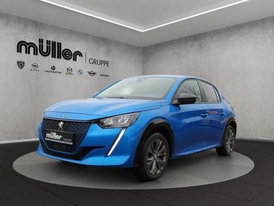 Gebraucht Peugeot e-208 Allure 100 kW (136 PS) 2023 Blau Kleinwagen