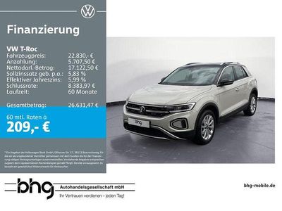 Occasion VW T-Roc Style 110 PK (80 kW) 2023 Grijs SUV