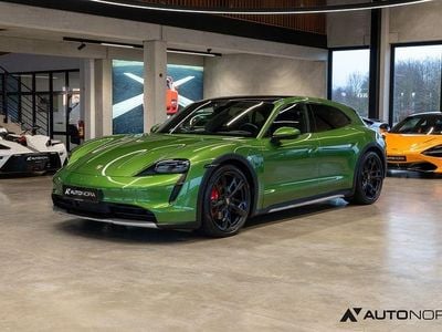 Grün Gebraucht 2021 Porsche Taycan 4S Cross Turismo Limousine | 64.900 € (Superpreis)