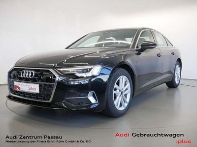 Mythosschwarz metallic Gebraucht 2024 Audi A6 Advanced Plus Limousine | 42.600 € (Superpreis)