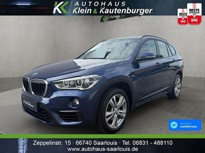 Second-hand BMW X1 Sport Line 140 CP (102 kW) 2018 Albastru SUV