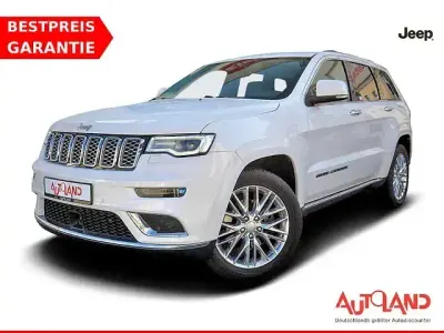 Gebraucht Jeep Grand Cherokee Summit 250 PS (183 kW) 2018 Ivory 3 coat (metallic) SUV