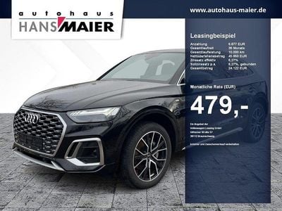 Second-hand Audi Q5 Sportback S-Line 367 CP (269 kW) 2022 Negru SUV
