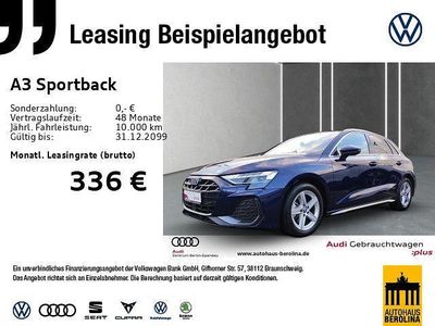 Navarrablau metallic Gebraucht 2024 Audi A3 S-Line Limousine | 30.989 € (Superpreis)